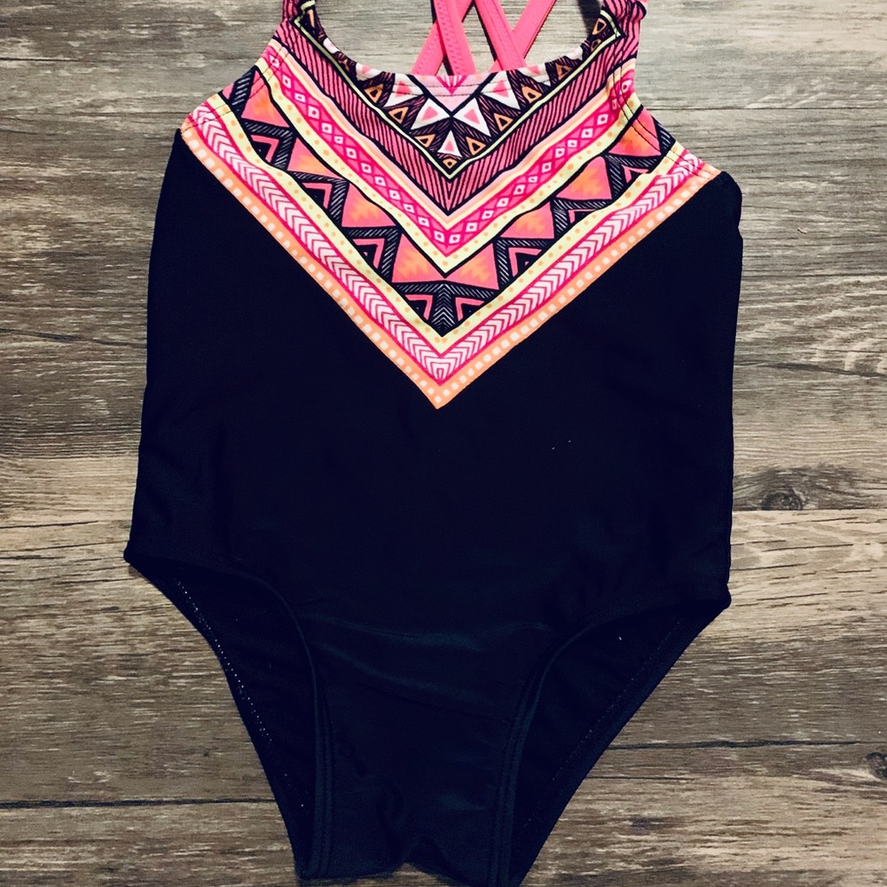 Baby girls one piece swim suit